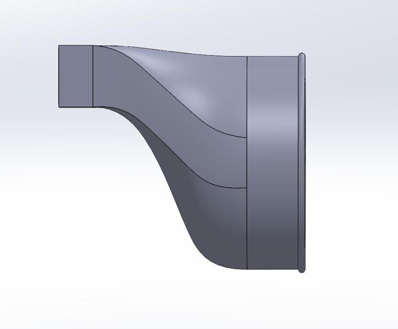 125mm connector for window exhaust by ppi7ihp