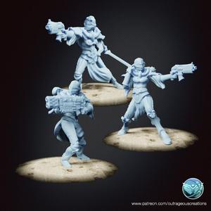 Battler Nuns. (Presupported)