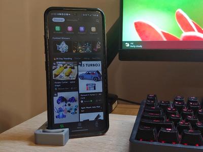 Universal phone-stand.
