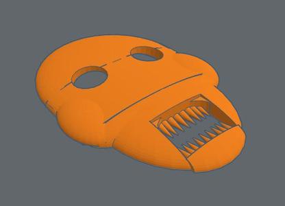 Monster Vinnie Mask from five nights at candy's 3