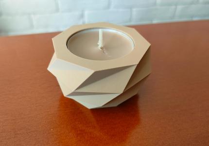 Candle Holder Poligon