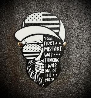 American Patriot Skull
