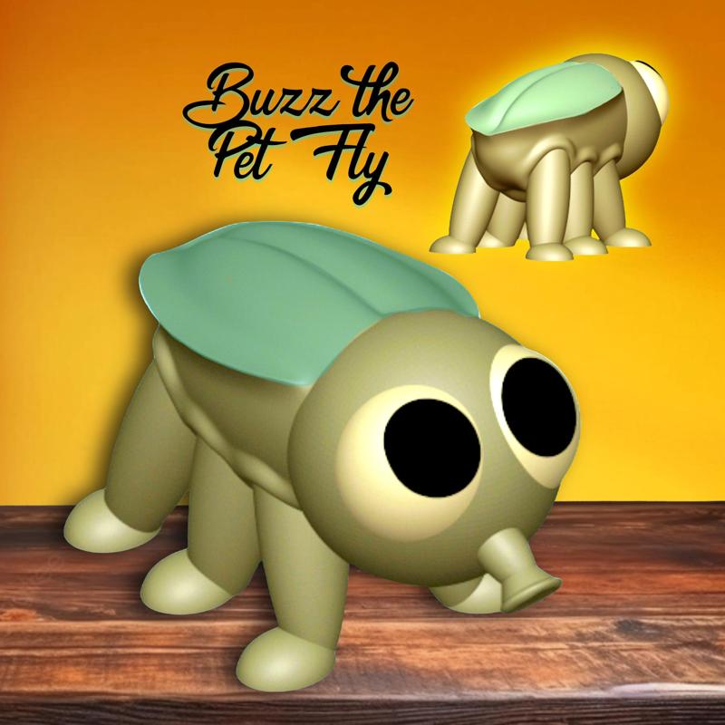 Buzz the Pet Fly Halloween Insect