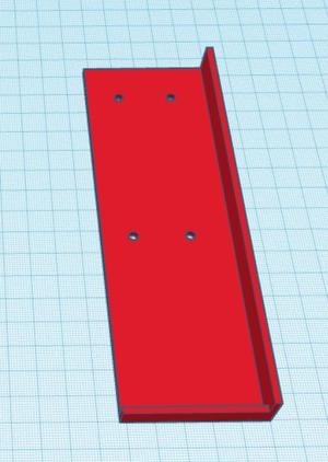 Bohrschablone Utax/TA für RS260 anbau Winkel