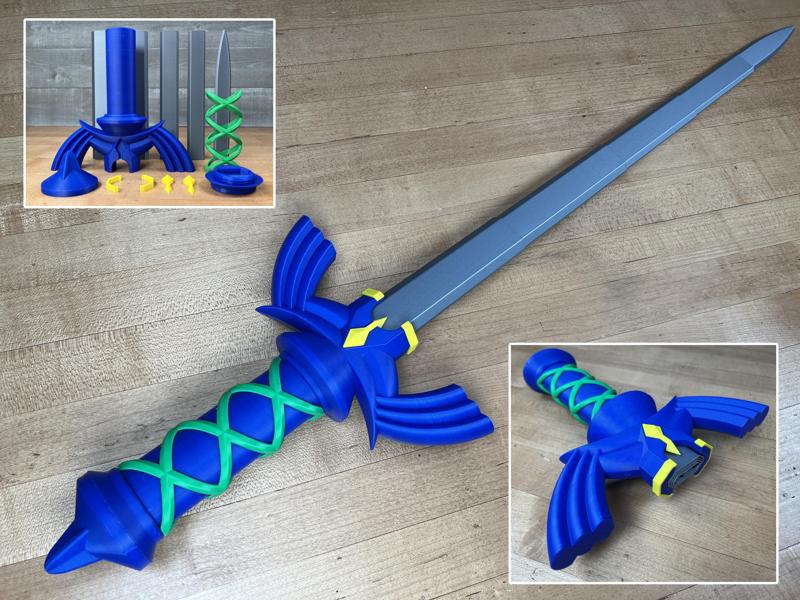 Multi-Color Collapsing Master Sword