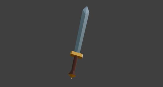 OSRS Rune 2H Sword. 