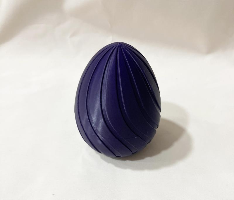 Easter dragon spiral egg