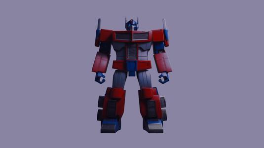 Optimus_Prime 3d model