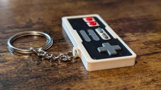 Nes Controller keychain