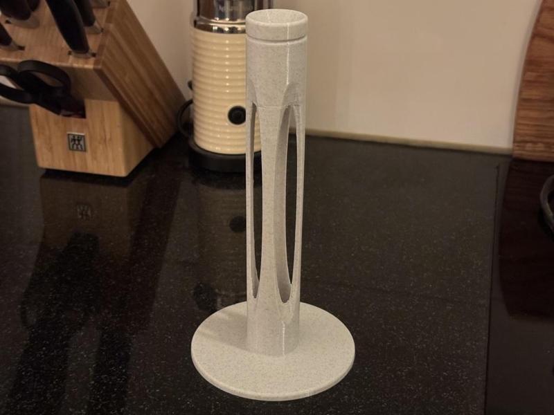 Modern Vertical Paper Towel Holder / Kitchen Roll Holder