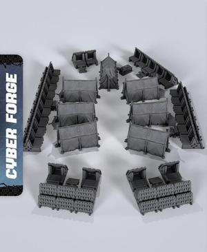 Fading Suns Terrain - With Free Cyberpunk  - Sci-Fi Gift Ideas for RPG and Wargamers