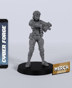 Camille Lipson - With Free Cyberpunk  - Sci-Fi Gift Ideas for RPG and Wargamers
