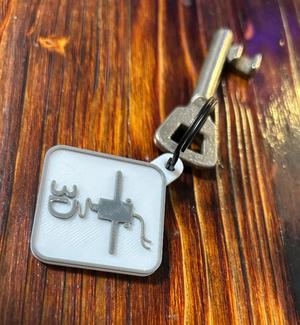 3D Printed Keychain