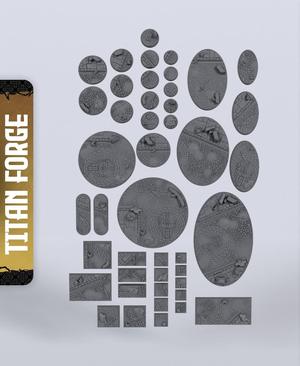 KoE Bases 2 - With Free Dragon  - 5e DnD Inspired for RPG and Wargamers