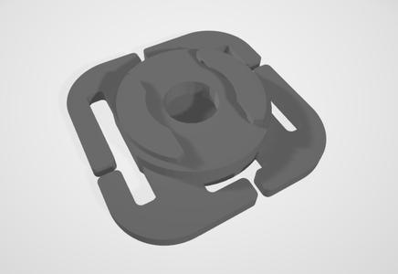 SP Connect SPC+ strap mount for backpack