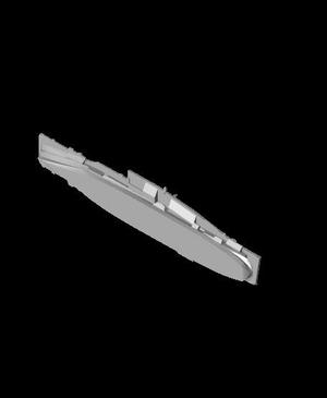 1250 Scale USS Yorktown CVS-10.stl