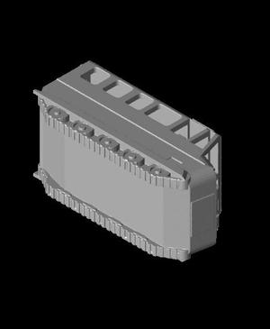 1/87 Scale M116 amphibious personnel carrier.stl