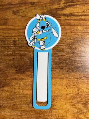 Stitch and ducklings bookmark