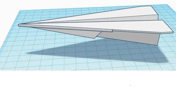 3D Printable Paper Airplane