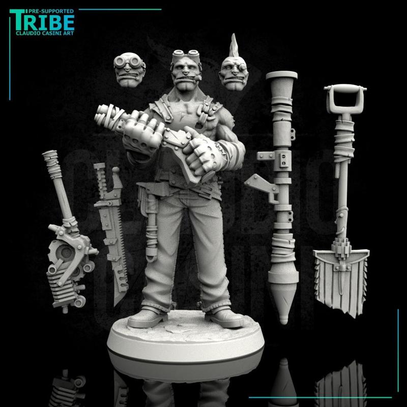 (0010) Male Post Apocalyptic Guy