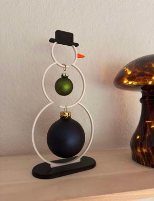 Snowman christmas decoration