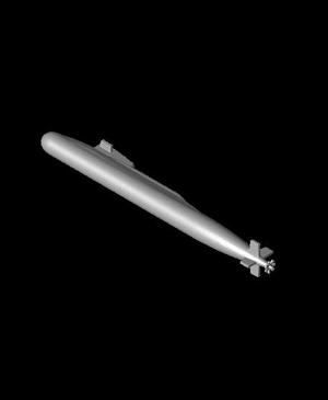1/1250 Scale Chinese Xia class Type 092 Submarine.stl