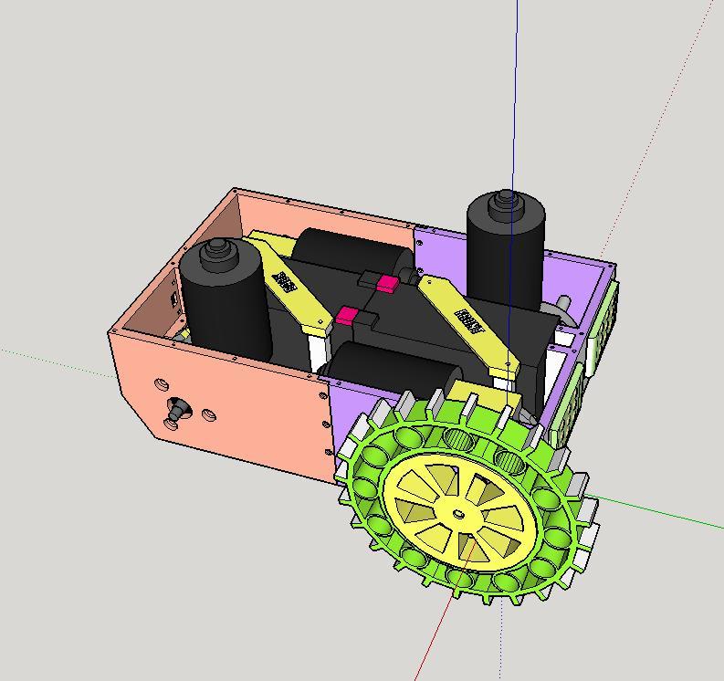 3d model of a AGM lead acid 12v 7Ah battery