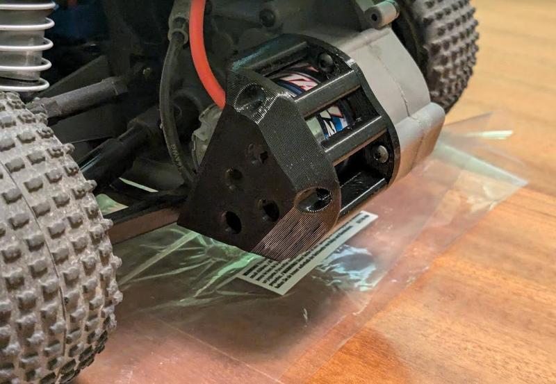 Traxxas 2WD motor cover