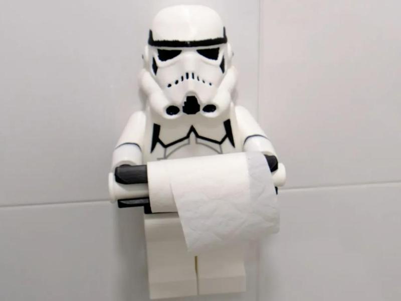 STORMTROOPER TOILET PAPER HOLDER
