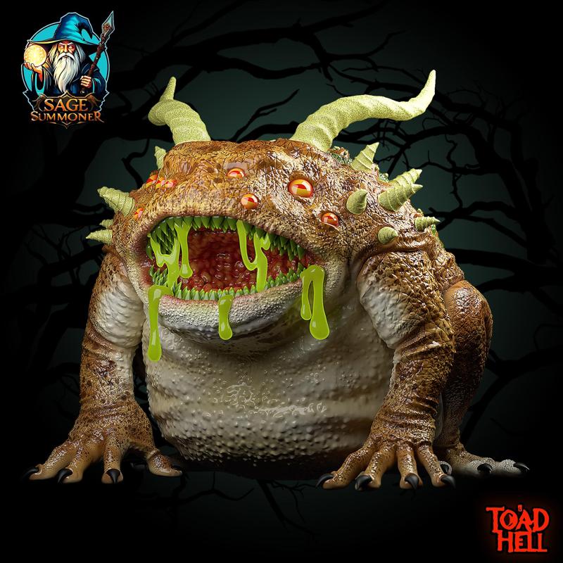 Abomination Slaad Toad - Toad Hell