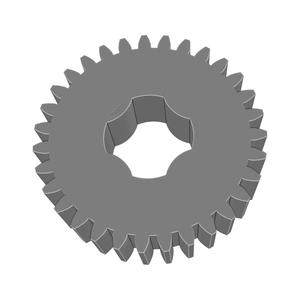 Gear Wheel PLN TTH31 BU00.75 SFT-SHD - SPN-GWH-0103