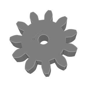 Gear Wheel PLN TTH11 BU00.25 SFT2.0mm - SPN-GWH-0021