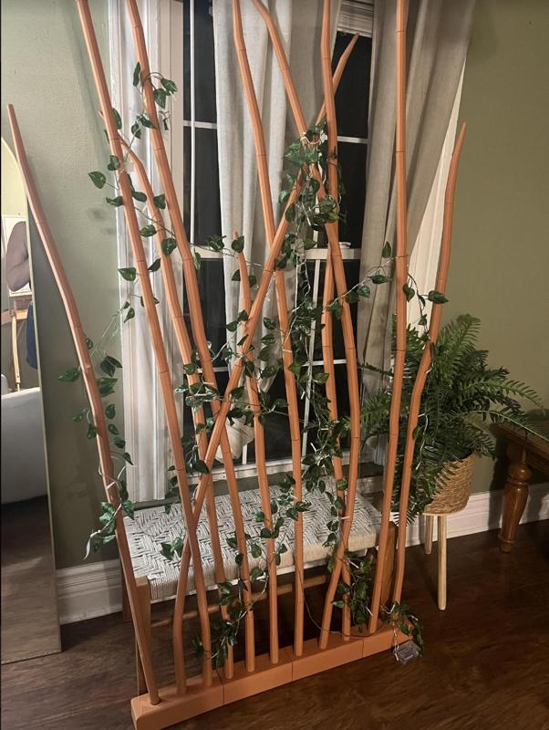 Nature Inspired Boho Room Divider Decor