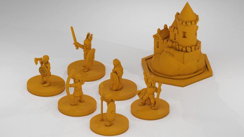 Alternative, 10mm miniatures for Pocket-Tactics Legion of the High King