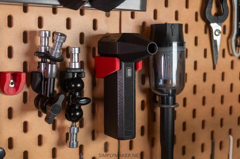 Turbo Jet Fan X3 Hanger for IKEA SKADIS or WALL