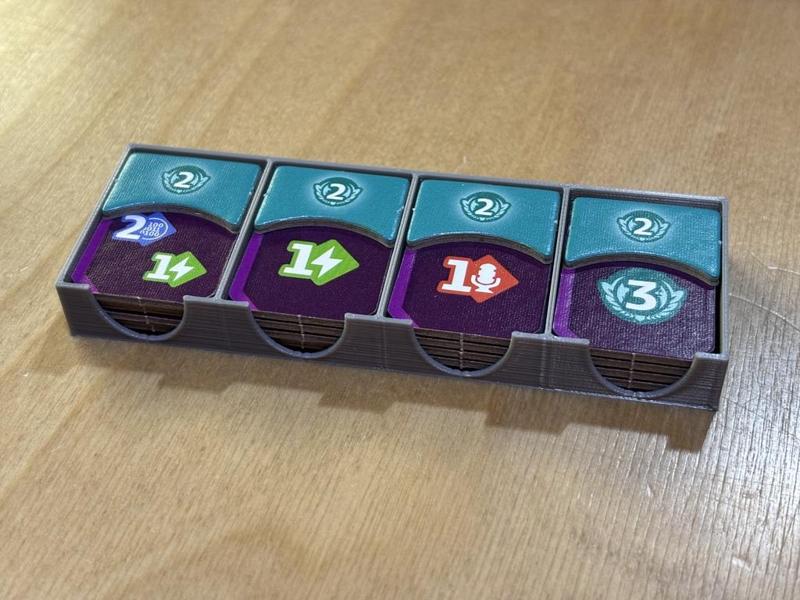 SETI Board Game Tech Holder