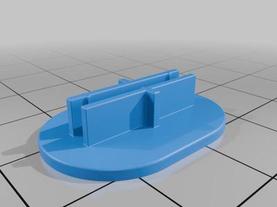 Halter für Figuren aus Karton / holder for cardboard figure