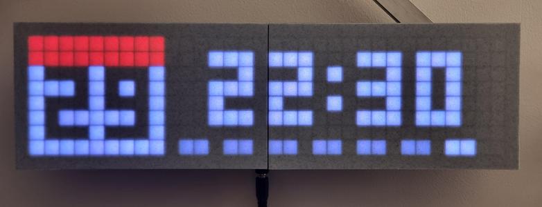 PixelClock Lid Middle - No Supports