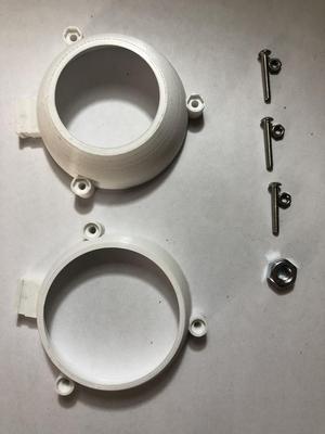 Housing to use the universal CCTV bracket on Xiaomi MJSXJ03HL and MJSXJ02HL
