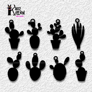 cactus charms southwestern desert jewelry