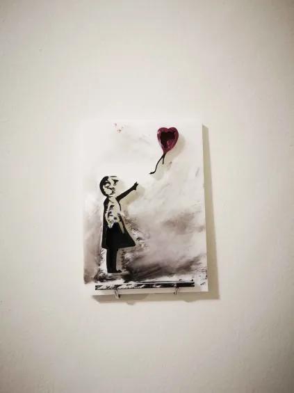 Girl with Balloon By Banksy