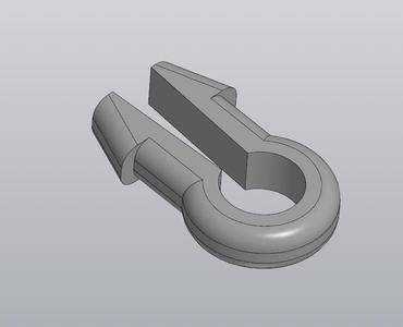 Kensington slot insert tie-down