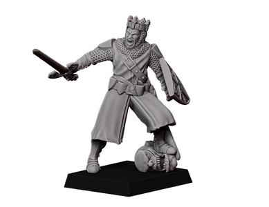 Bretonnia King on foot