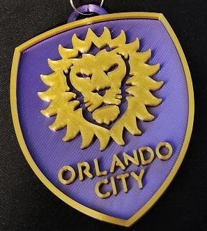 Orlando City Necklace Charm