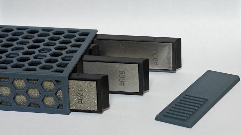 Sharpening diamond stones box