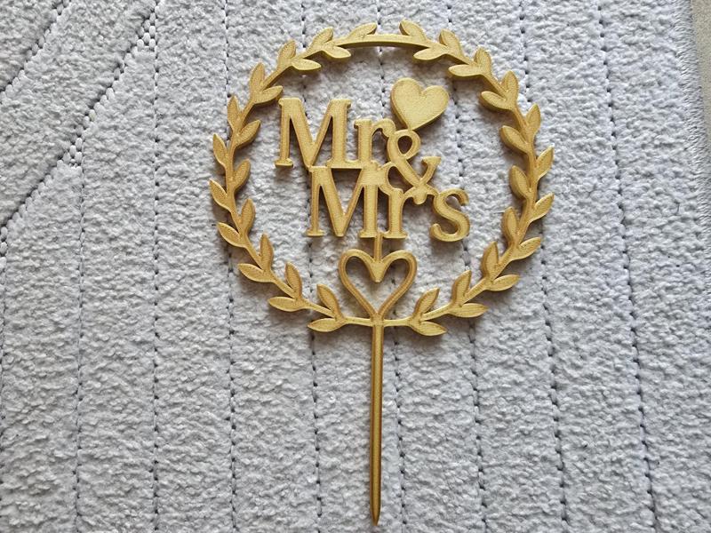 Cake Topper - Wedding