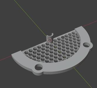 Internal cable holder
