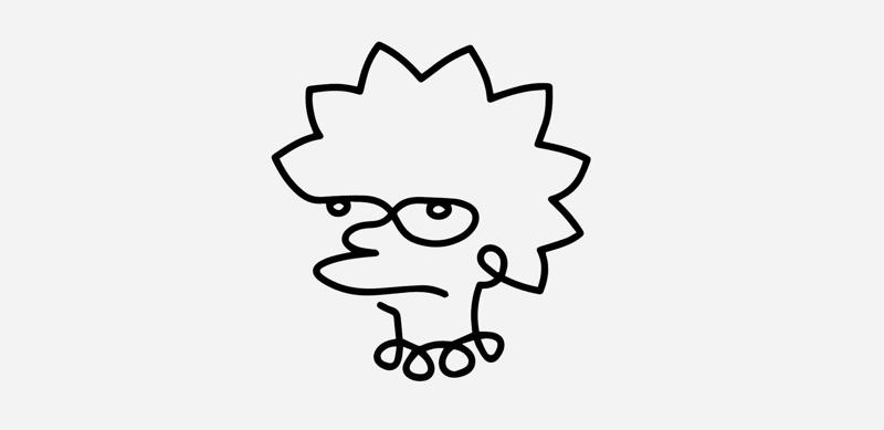Lisa Simpson Wall Art