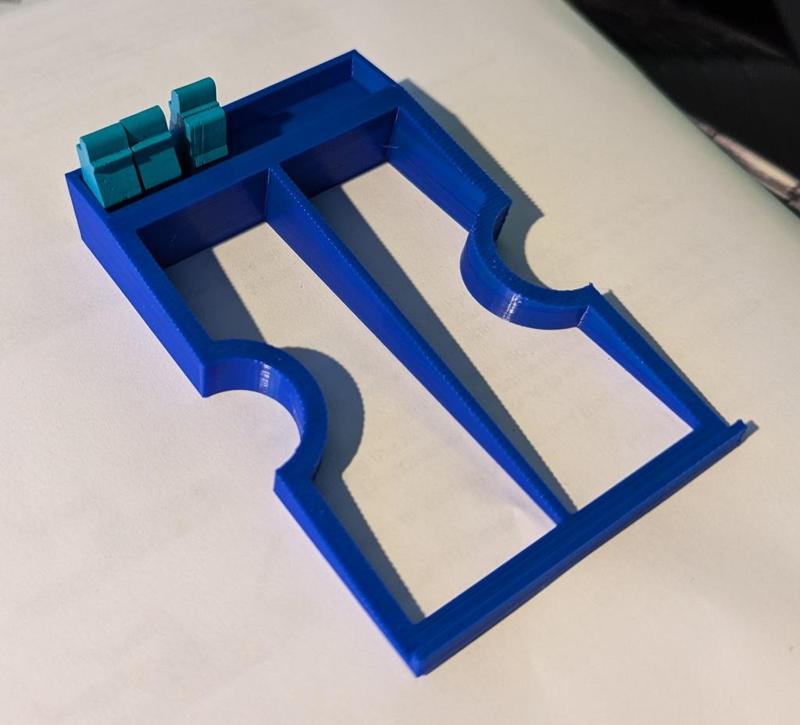 Arcs Court Card and Meeple Holder