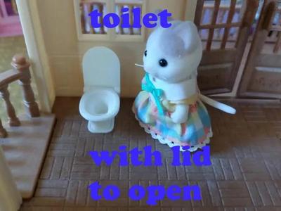 Water toilet Sylvanian families compatible